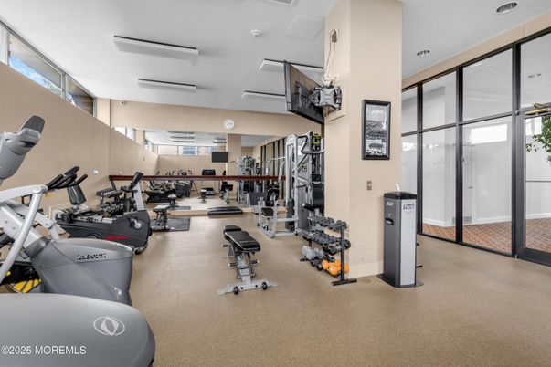 Fitness Equipment, Gym, Interior