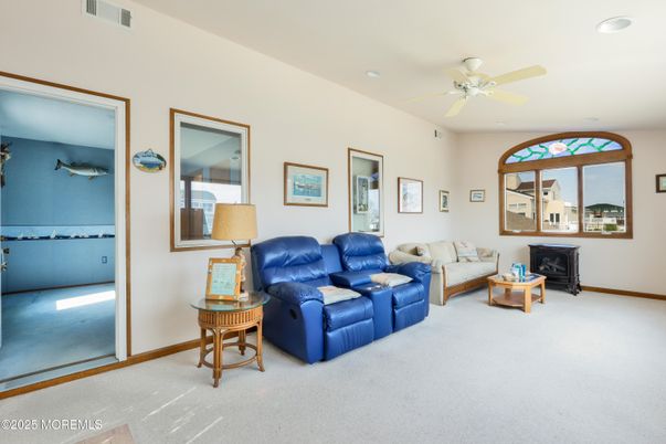 Fireplace, Interior, Living room, Recessed Lighting
