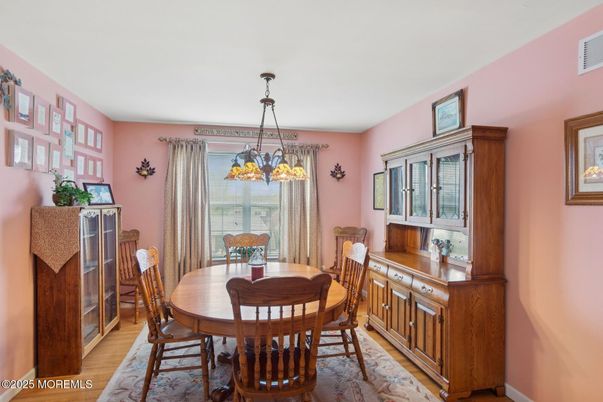 Chandelier, Dining room, Interior, Pendant Lights, Wood Texture Flooring