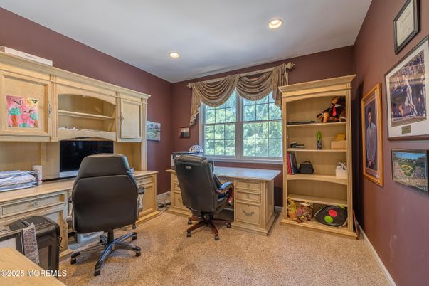 Home Office, Interior, Recessed Lighting
