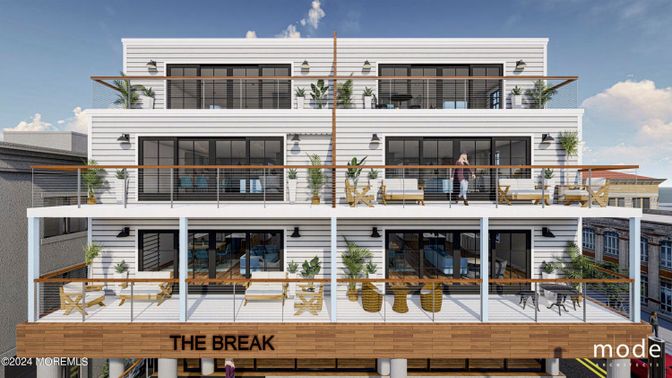 Exterior, Facade, Modern