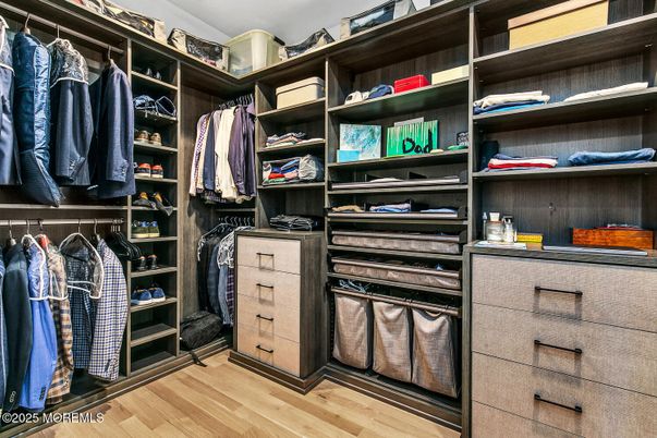 Interior, Walk-in Closets, Wood Texture Flooring