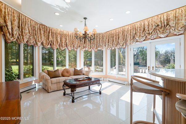 Chandelier, Interior, Living room, Recessed Lighting