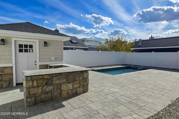 Exterior, Pool, Solar Panels