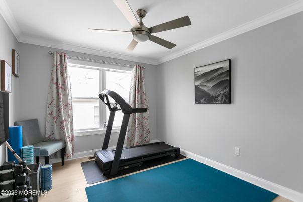 Fitness Equipment, Interior, Wood Texture Flooring