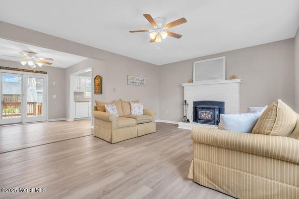 Fireplace, Interior, Wood Texture Flooring
