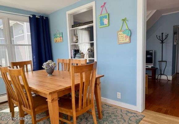 Dining room, Interior, Wood Texture Flooring
