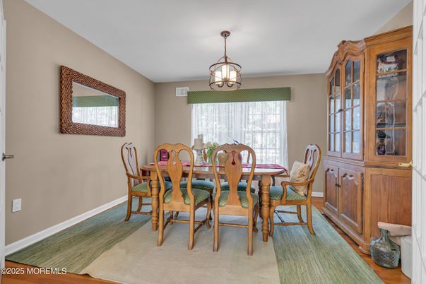 Dining room, Interior, Wood Texture Flooring