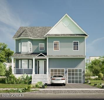 Attached, Exterior, Facade, Queen Anne Victorian