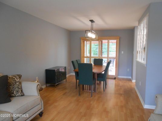 Dining room, Interior, Wood Texture Flooring