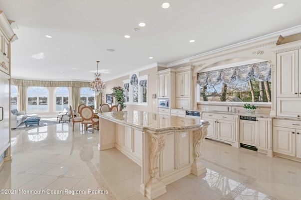 Chandelier, Dining room, Interior, Kitchen, Recessed Lighting