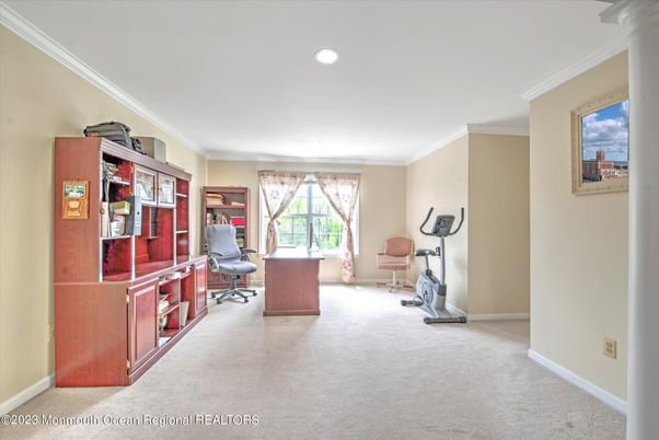 Fitness Equipment, Home Office, Interior, Recessed Lighting