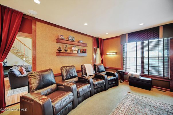 Home Theatre Room, Interior, Recessed Lighting, Theatre Room