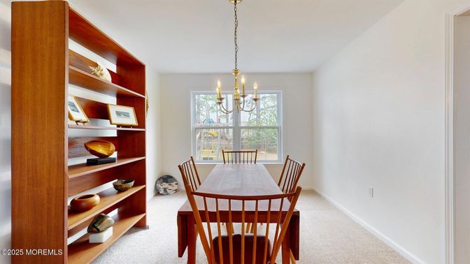 Chandelier, Dining room, Interior