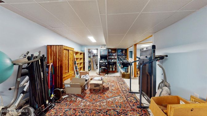 Fitness Equipment, Interior, Recessed Lighting