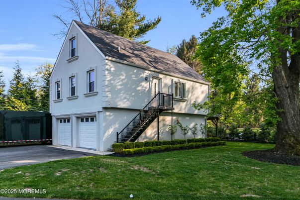 Attached, Backyard, Exterior, Facade, Farmhouse