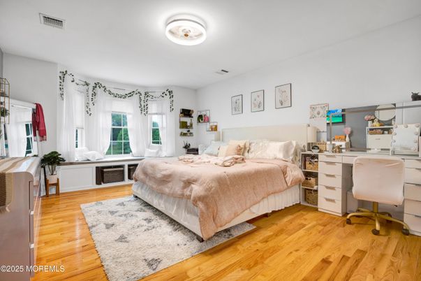 Bedroom, Home Office, Interior, Wood Texture Flooring