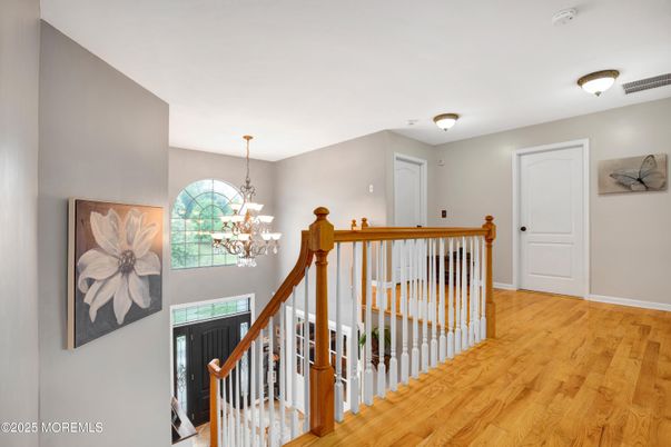 Chandelier, Interior, Wood Texture Flooring