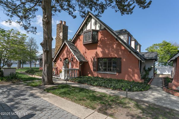 Exterior, Facade, Brick Facade, Tudor Revival