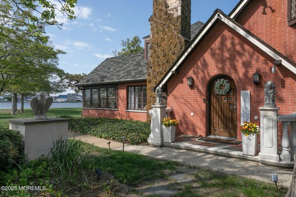 Exterior, Facade, Brick Facade, Tudor Revival