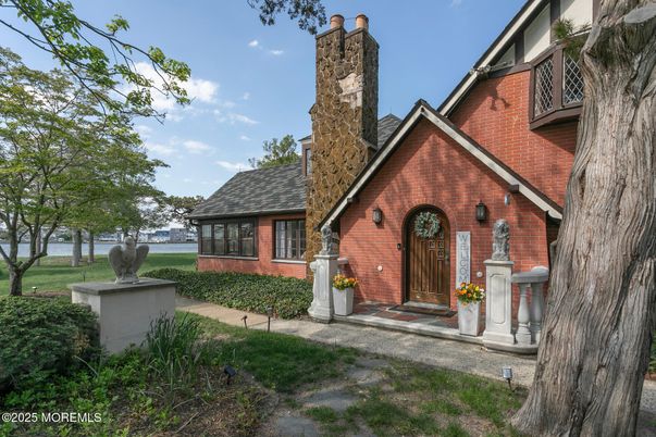 Exterior, Facade, Brick Facade, Tudor Revival