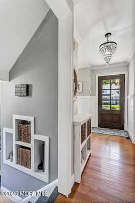 Chandelier, Interior, Wood Texture Flooring