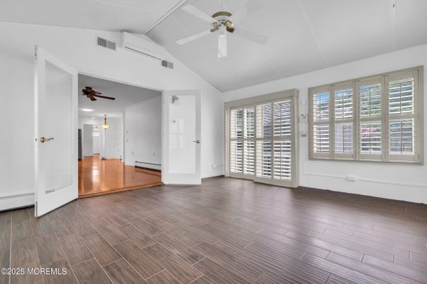 Empty room, Interior, Wood Texture Flooring