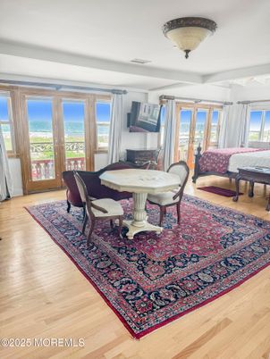 Dining room, Interior, Wood Texture Flooring
