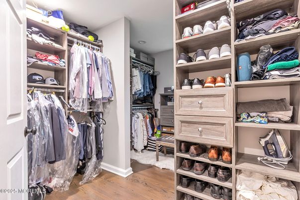 Interior, Recessed Lighting, Walk-in Closets, Wood Texture Flooring
