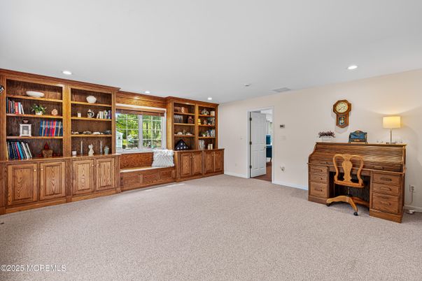 Home Office, Interior, Recessed Lighting