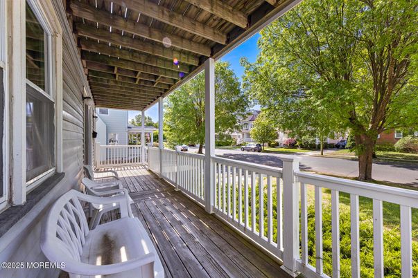 Exterior, Wood Texture Flooring