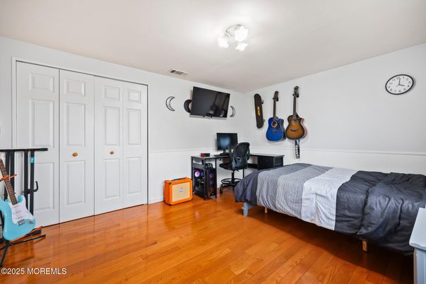 Bedroom, Home Office, Interior, Wood Texture Flooring