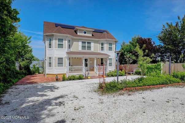 Backyard, Exterior, Facade, Solar Panels, Queen Anne Victorian