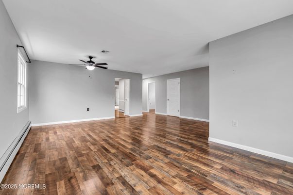 Empty room, Interior, Wood Texture Flooring