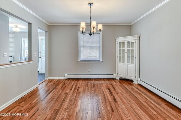 Chandelier, Empty room, Interior, Wood Texture Flooring