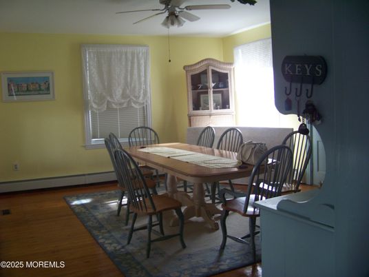 Dining room, Interior, Wood Texture Flooring