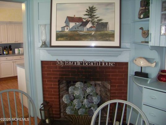 Fireplace, Interior, Stone Walls