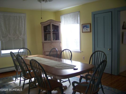 Dining room, Interior, Wood Texture Flooring
