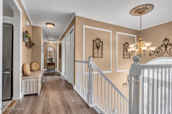 Chandelier, Interior, Wood Texture Flooring