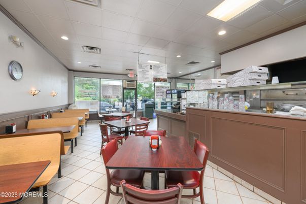 Dining room, Interior, Recessed Lighting