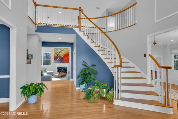 Fireplace, Interior, Recessed Lighting, Wood Texture Flooring