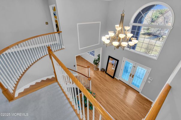 Chandelier, Interior, Wood Texture Flooring