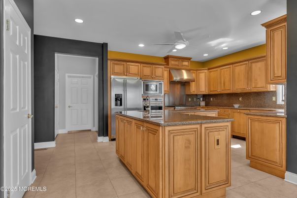 Interior, Kitchen, Recessed Lighting, Stainless Steel Appliances
