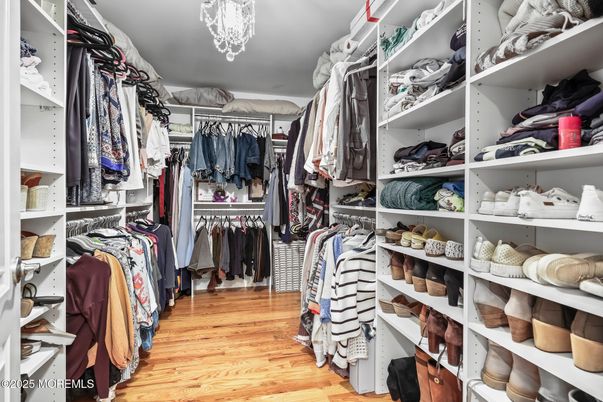 Interior, Walk-in Closets, Wood Texture Flooring