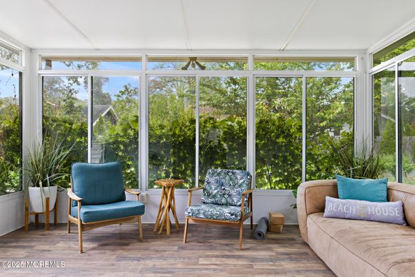 Interior, Sun Room, Wood Texture Flooring