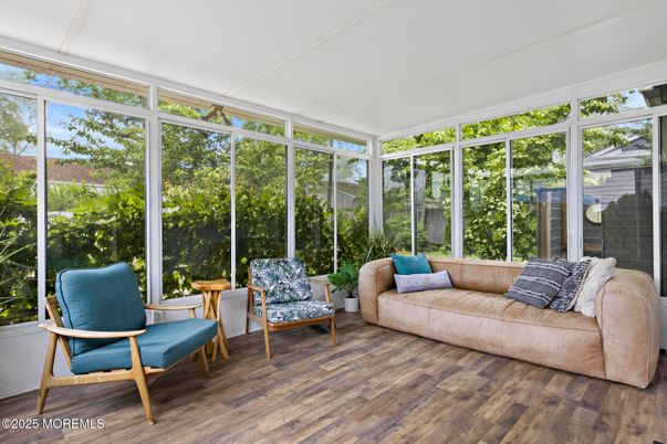 Interior, Sun Room, Wood Texture Flooring