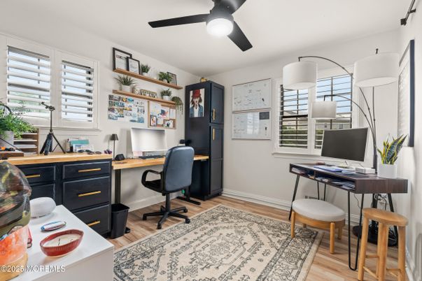Home Office, Interior, Wood Texture Flooring