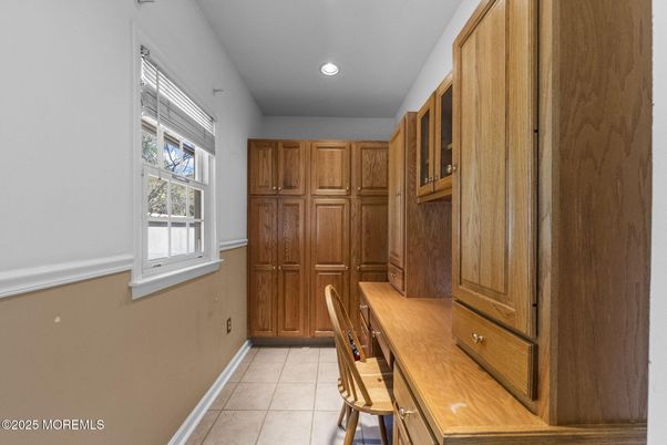 Home Office, Interior, Recessed Lighting