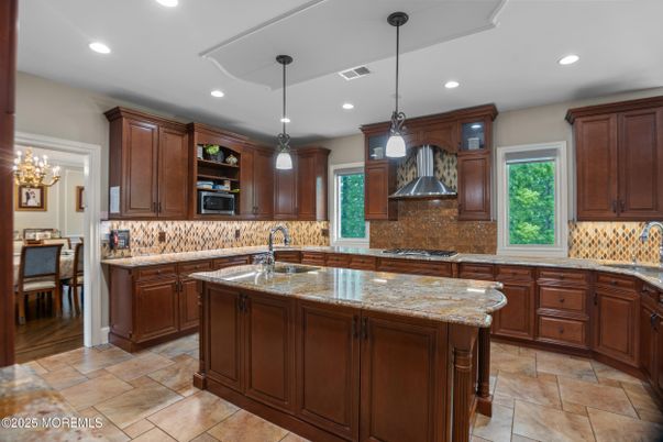 Chandelier, Interior, Kitchen, Pendant Lights, Recessed Lighting