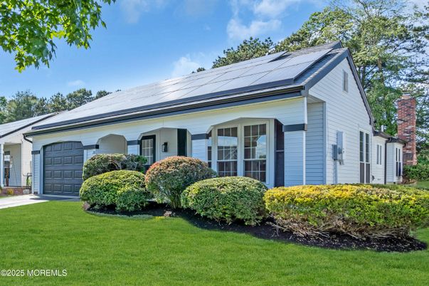Attached, Exterior, Facade, Solar Panels, Ranch